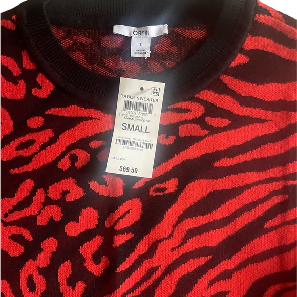Bar 3 table sweater Women’s Size Small NWT - Picture 4 of 5